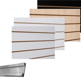 Slatwall Sheets and Accessories